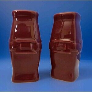 Longaberger Square Salt & Pepper Shakers Paprika